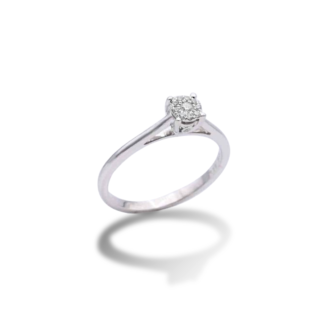 Cluster Diamond Ring
