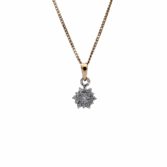 Shimmering diamond Locket